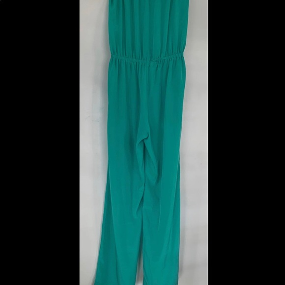 ZOA Aqua jumpsuit in size large. Strapless. - Picture 3 of 8